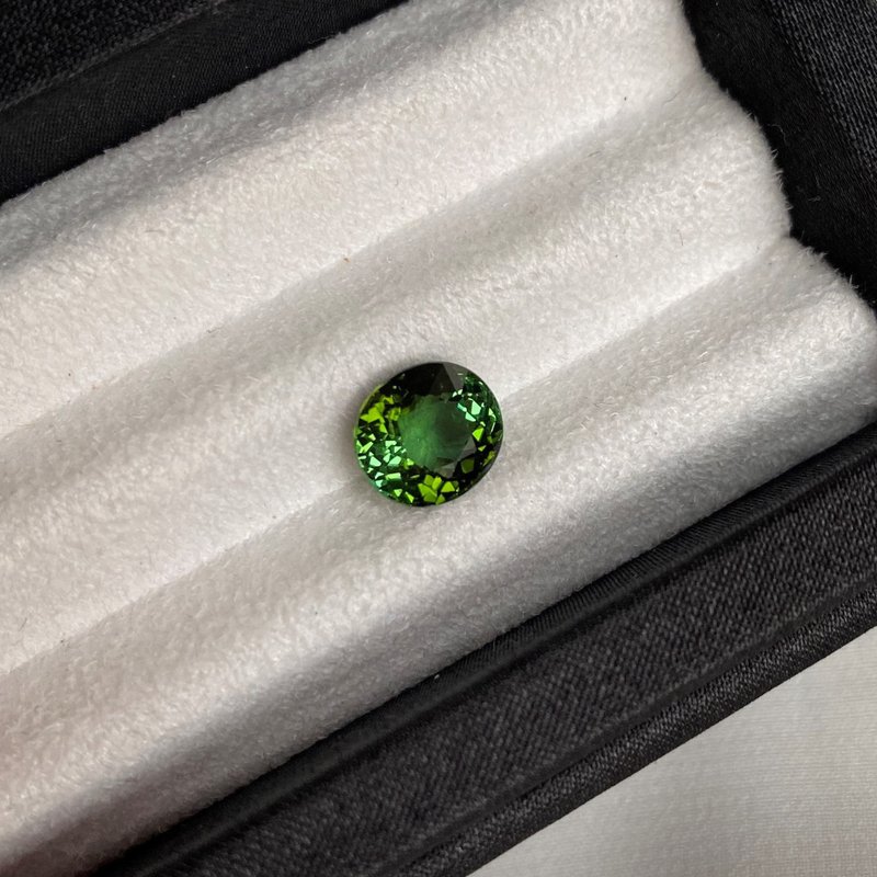 碧璽 Tourmaline 3.06ct 鉻綠色 天然彩色寶石 精選裸石 訂製珠寶 - 戒指 - 寶石 綠色
