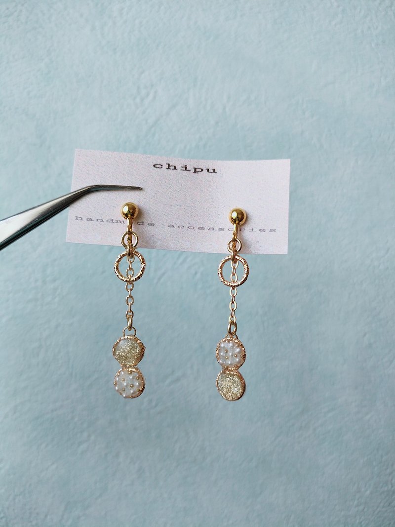 Whole pierced earrings - Earrings & Clip-ons - Precious Metals Gold