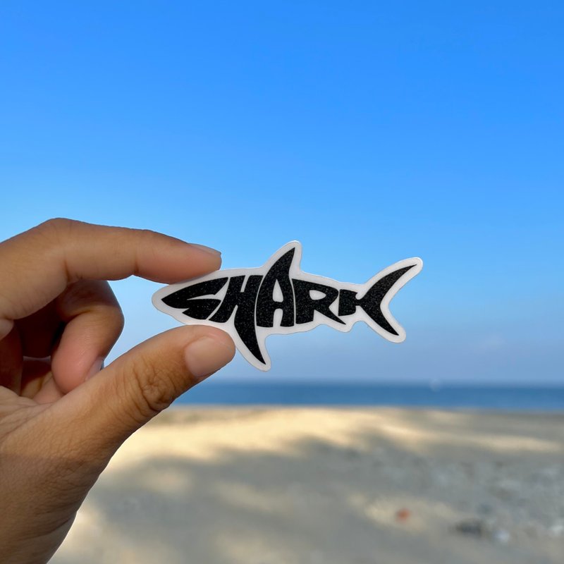 Haipai-Ocean Series 02 SHARK Shark Waterproof Sticker - Stickers - Plastic 