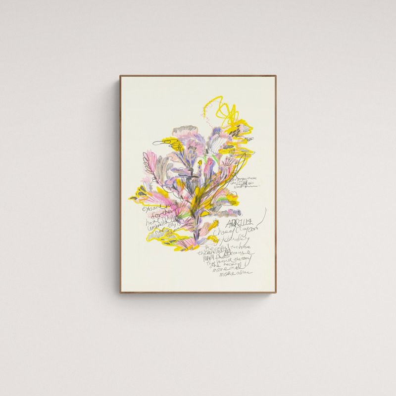 【Lingoooo插畫/動物插畫】Febbi |  002花卉 - 海報/掛畫/掛布 - 紙 