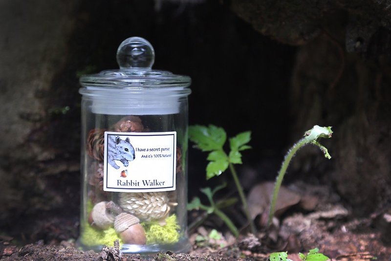 Secret Purse Chipmunk's Private Money-Komatsu Flower Essential Oil Diffuser Jar - น้ำหอม - พืช/ดอกไม้ สีนำ้ตาล