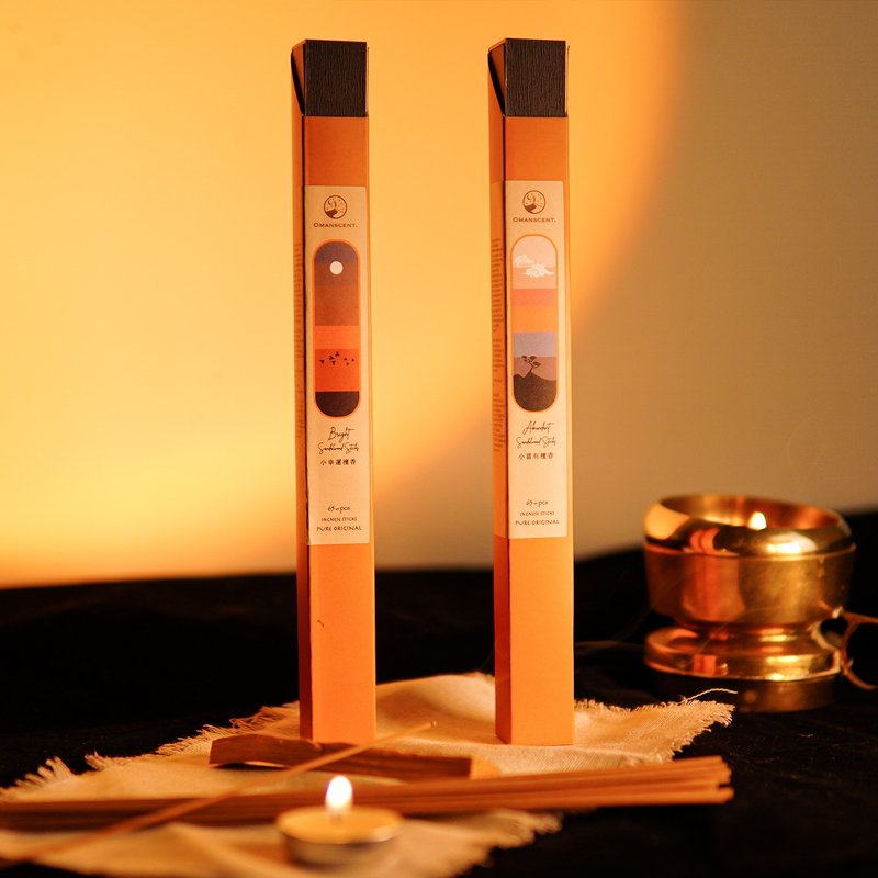 Healing Oasis Energy Incense【Healing Oasis AMIN】 - เทียน/เชิงเทียน - ไม้ 