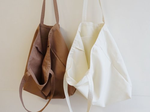 Soft series square canvas bag 9 colors - Shop ZUGO Messenger Bags