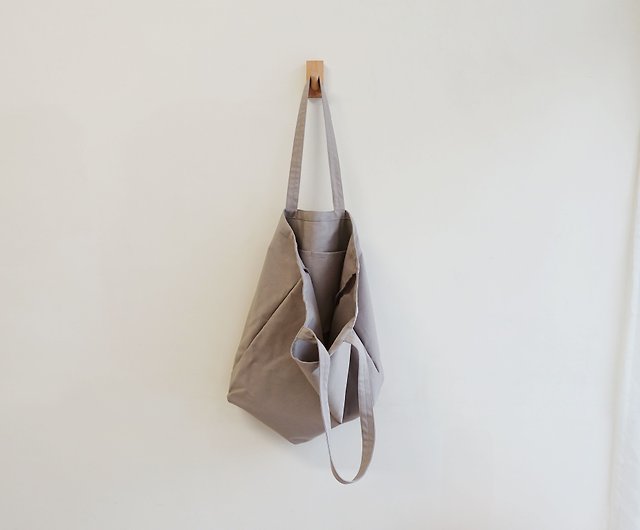 Soft series square canvas bag 9 colors - Shop ZUGO Messenger Bags