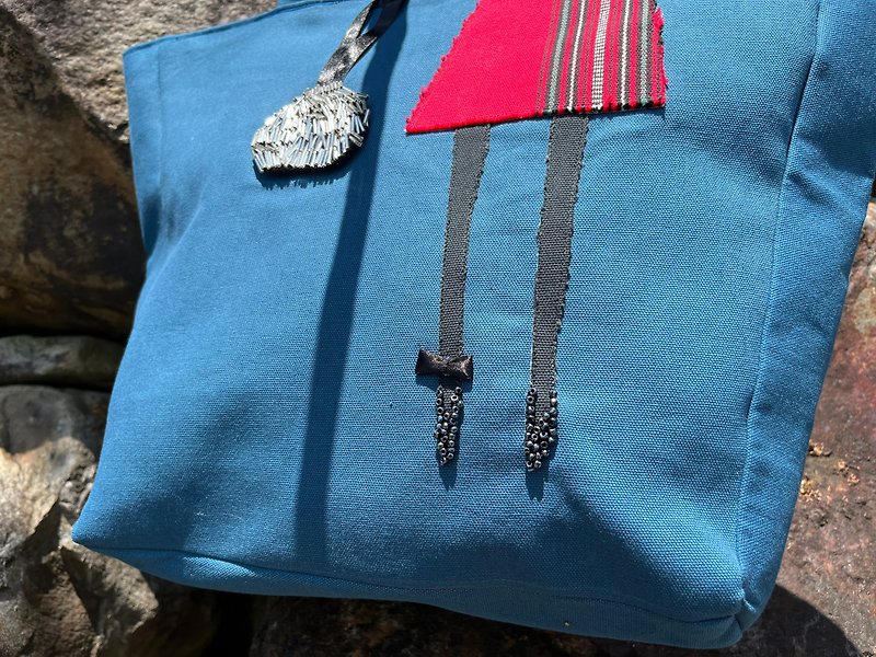 原住民/賽德克族/織布/跳舞的女孩 - 側背包/斜孭袋 - 其他材質 