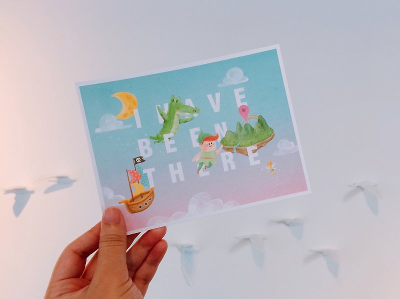 Dimengqi pen can write postcards-Neverland - Cards & Postcards - Paper Multicolor
