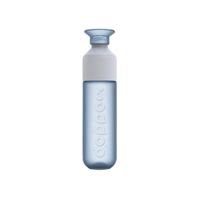 Dutch dopper water bottle 450ml - clear sky - Pitchers - Plastic Blue