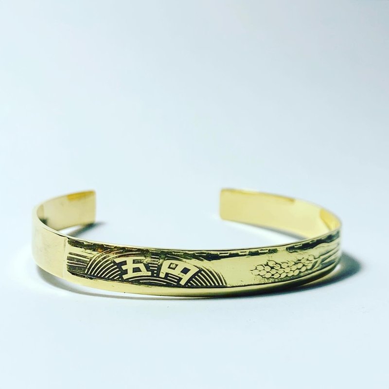 Japan 5 yen bracelet - สร้อยข้อมือ - ทองแดงทองเหลือง 