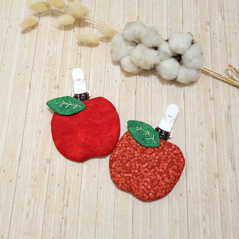 Apple/shaped safe lucky bag/key pendant - Omamori - Cotton & Hemp 