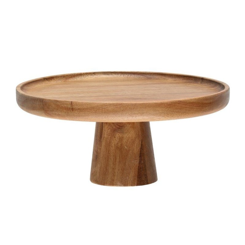 【Maku Kitchen Life】Acacia wood cake stand - Serving Trays & Cutting Boards - Wood 