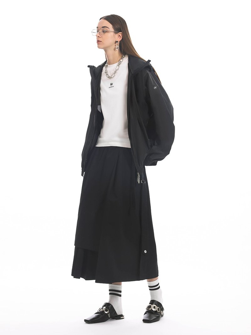 Unvesno (UN) UPF50+防曬衣運動外套透氣戶外連帽防曬服  CT-2202 - 男夾克/外套 - 其他材質 黑色
