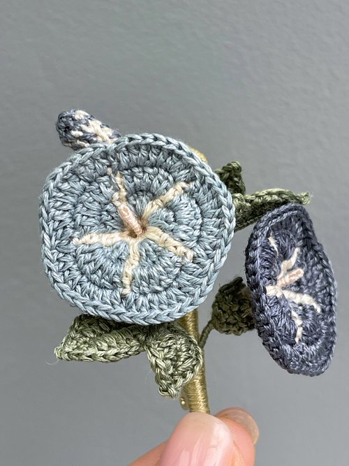 Handmade crochet pins. the Eight Immortals - Shop WIJ Handmade Crafts &  Embroidery Brooches - Pinkoi