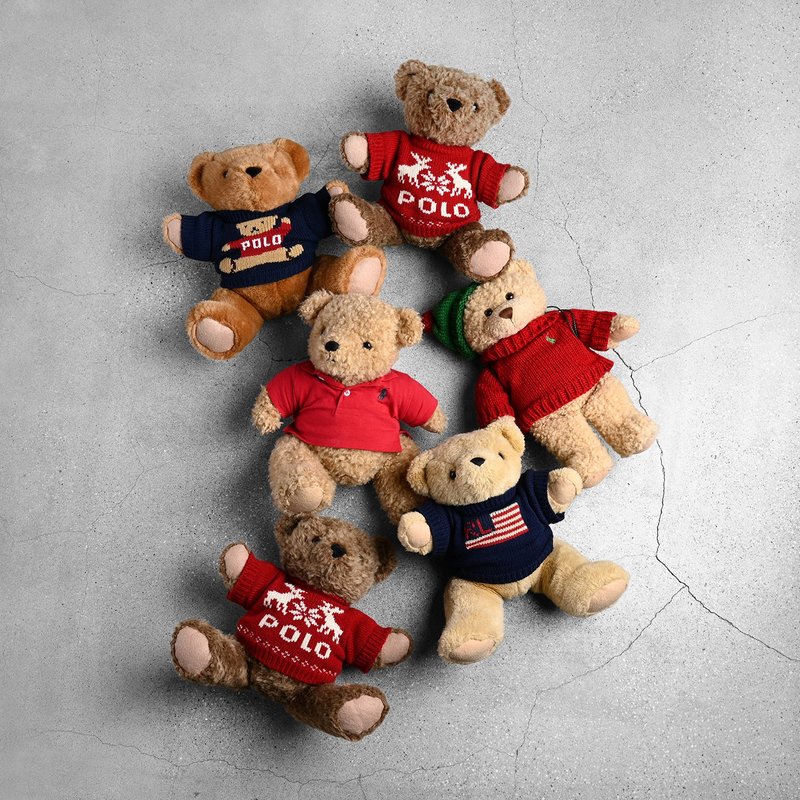 Vintage POLO Bear 熊 / Vintage 古著 - 吊飾 - 棉．麻 多色