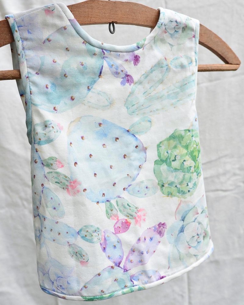Organic Cotton Children's Clothing/Succulents Original Print - ของเล่นเด็ก - ผ้าฝ้าย/ผ้าลินิน 