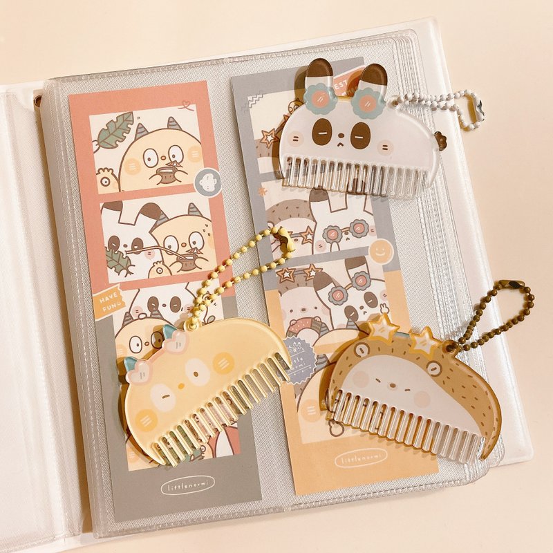 Little Normi. Summer. Small comb pendant -3 styles - อุปกรณ์แต่งหน้า/กระจก/หวี - อะคริลิค 