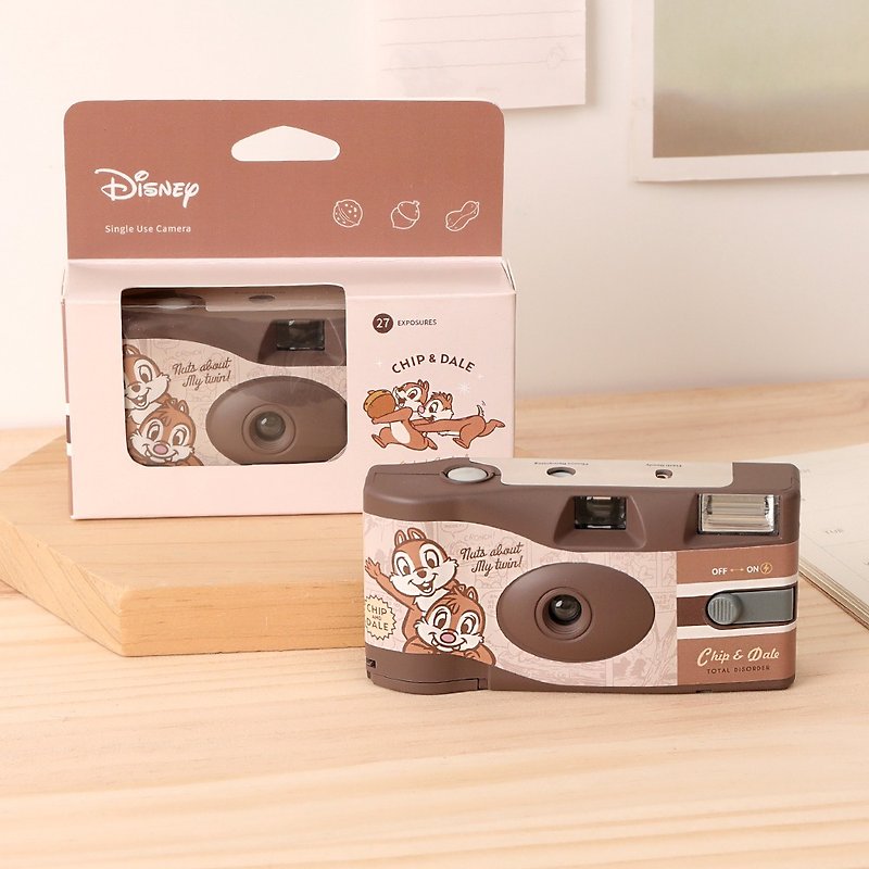 迪士尼奇奇蒂蒂即可拍相機-Disney iso400 可拍攝27張 底片相機 - 菲林/即影即有相機 - 其他材質 多色