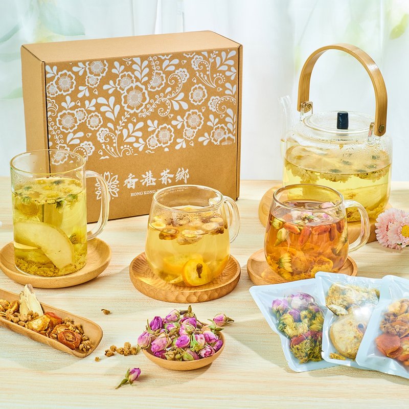 Summer Fruit Tea Combination [24 Packs] - Healthy Flower Tea Sharing Combination Gift Box Tea Bag Gift Box - Tea - Other Materials 