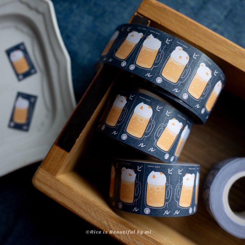 Sweet Roll 標籤貼紙卷 Beer - 貼紙 - 紙 