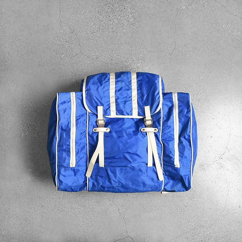 日本小學生登山包 / Vintage 古著 - 背囊/背包 - 其他材質 藍色