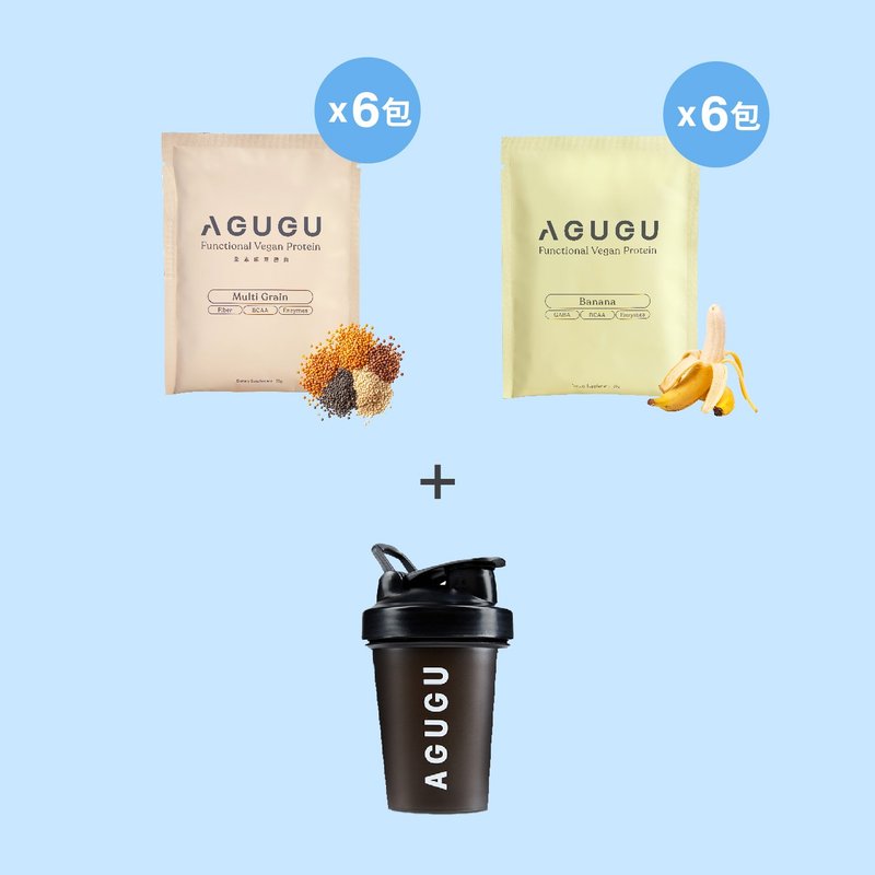【AGUGU】豌豆綜合口味組－贈提環搖搖杯(12入/組) - 養生/保健食品/飲品 - 其他材質 