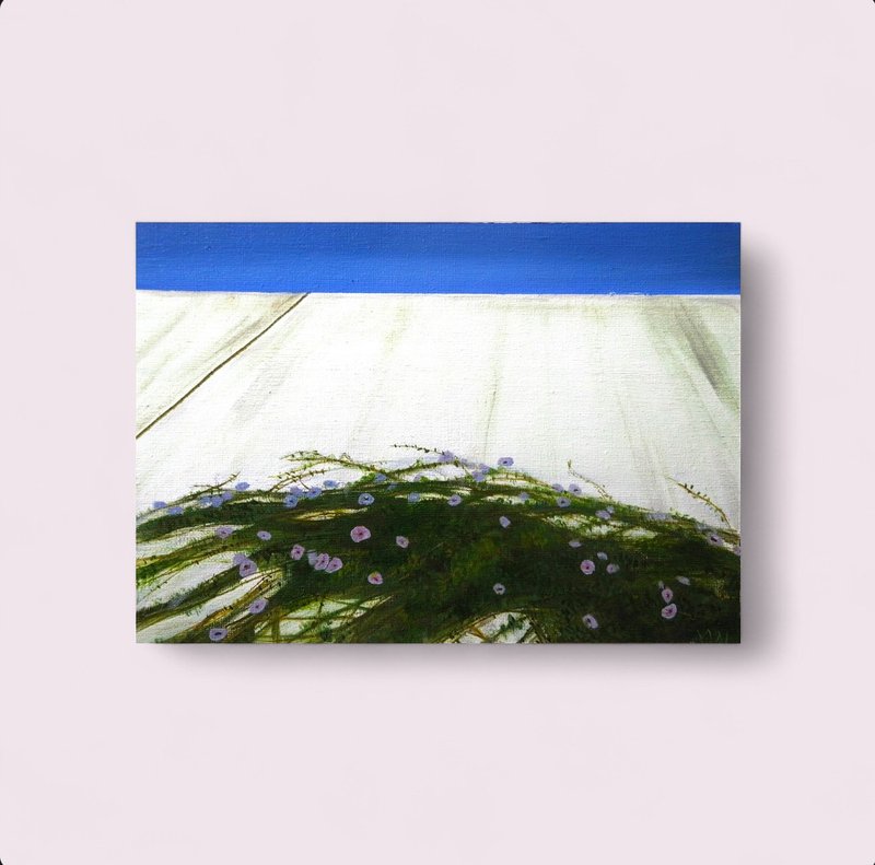 河堤邊二-現貨 - 海報/掛畫/掛布 - 棉．麻 