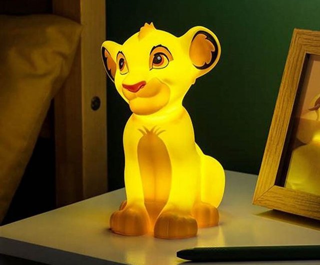 ディズニー LION KING ライオンキング シンバ 3Dシェイプナイトライト - ショップ gameshop 照明・ランプ - Pinkoi