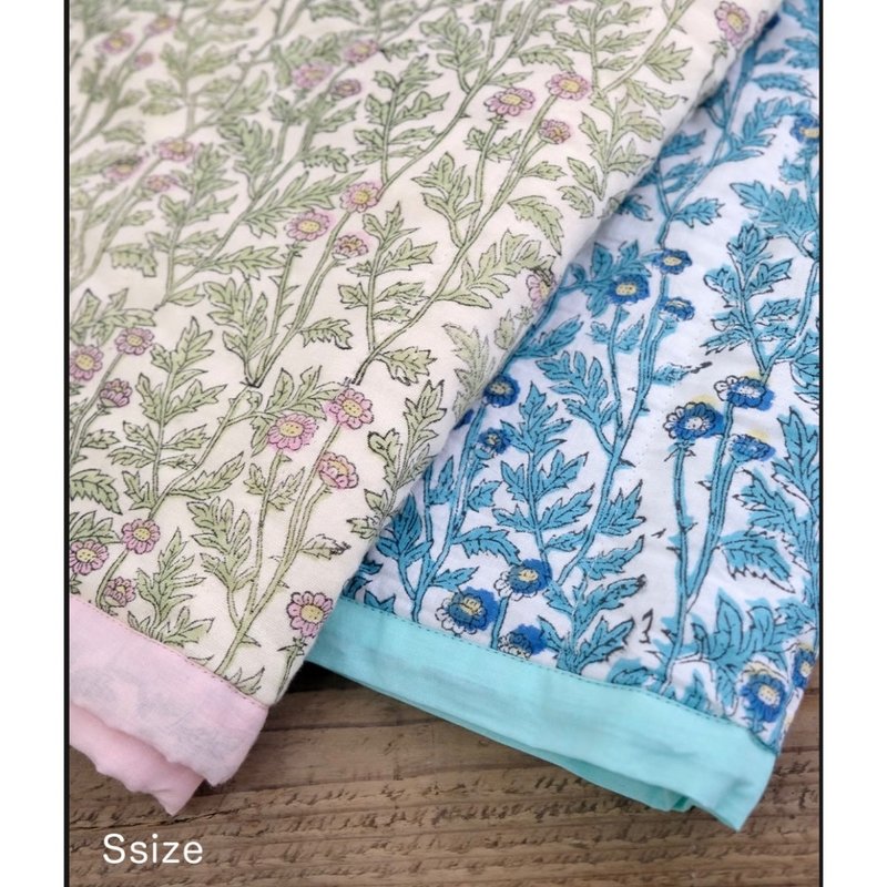 育てていく手織りキルト、ふんわりコットンカディキルト Delightful /Sサイズ - 寢具/床包 - 棉．麻 