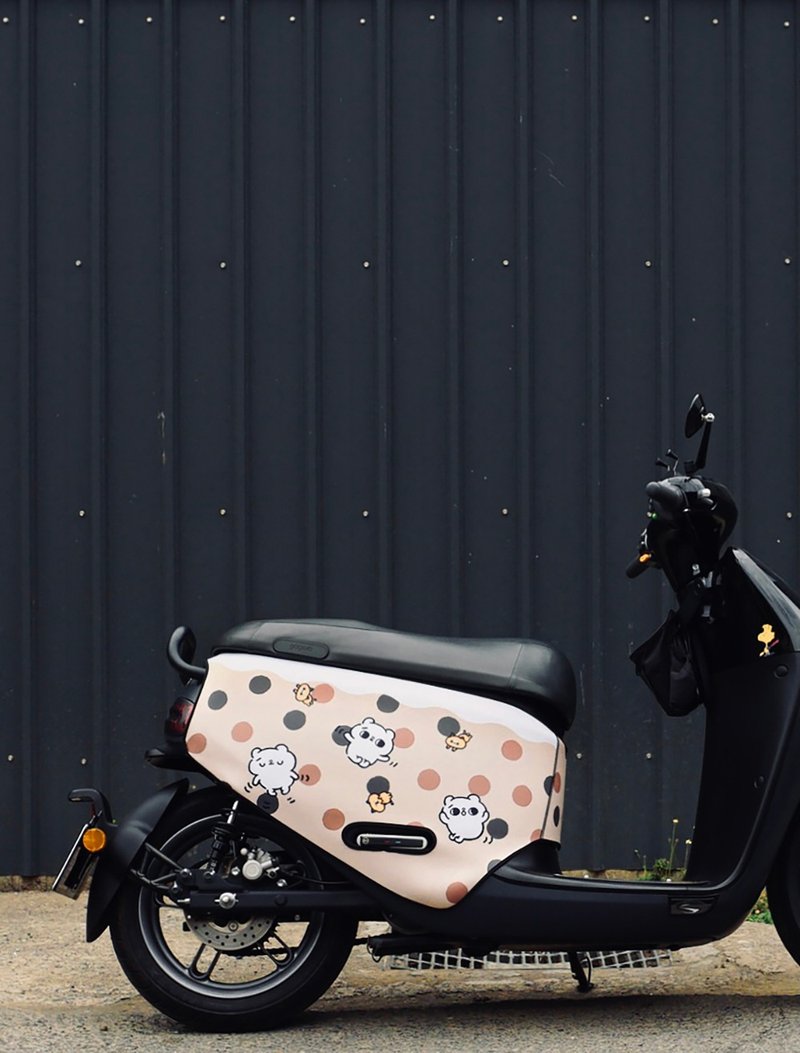 BLR X 爽爽貓 聯名 HIM10 gogoro 車身造型保護套 珍珠奶茶款 - 其他 - 聚酯纖維 卡其色
