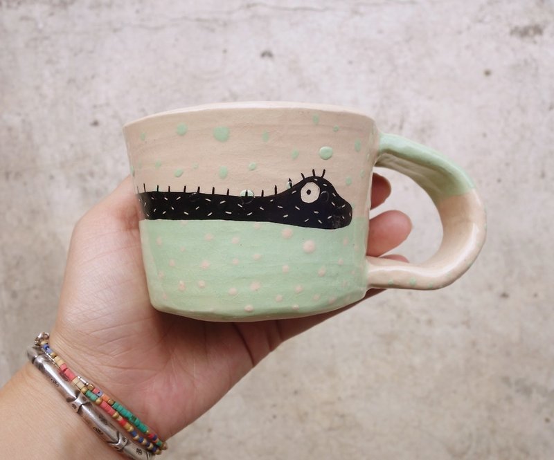 Handmade ceramic mug cup. - Mugs - Pottery Transparent