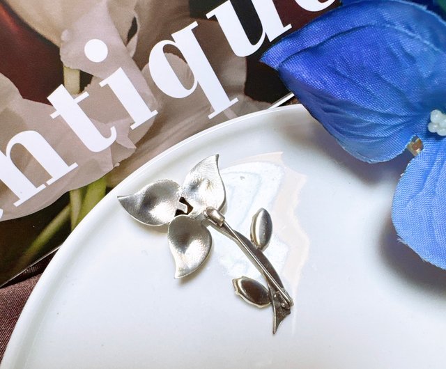 西洋アンティークジュエリー】ヨーロッパの職人による925純銀製ヘビー