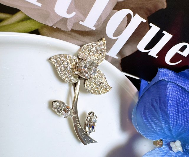 西洋アンティークジュエリー】ヨーロッパの職人による925純銀製ヘビー