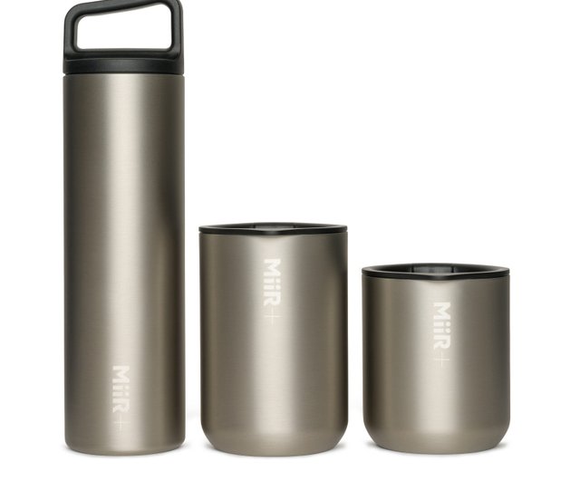 MiiR Climate + Tumbler Silver 16 oz