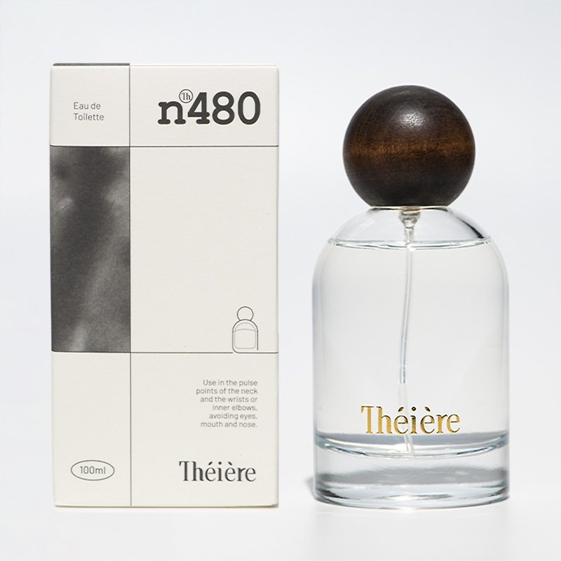 THEIERE | No.480 Cedar Amber Eau de Toilette 100ML - Fragrances - Eco-Friendly Materials 