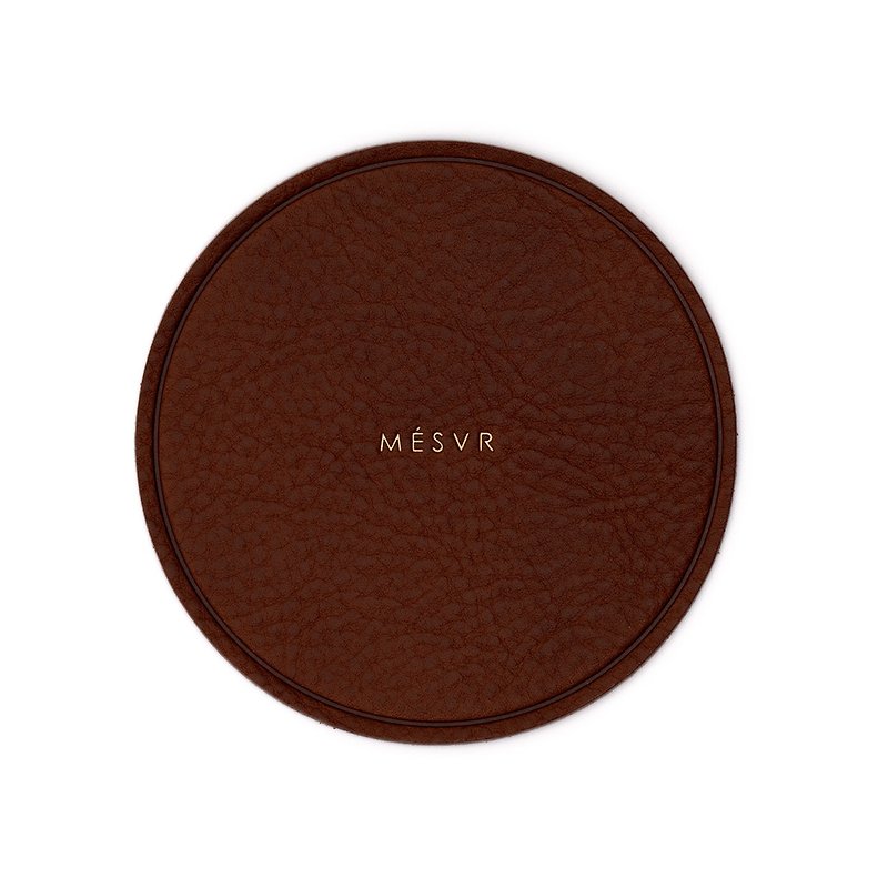 Minerva │  Coaster - Coasters - Genuine Leather Brown
