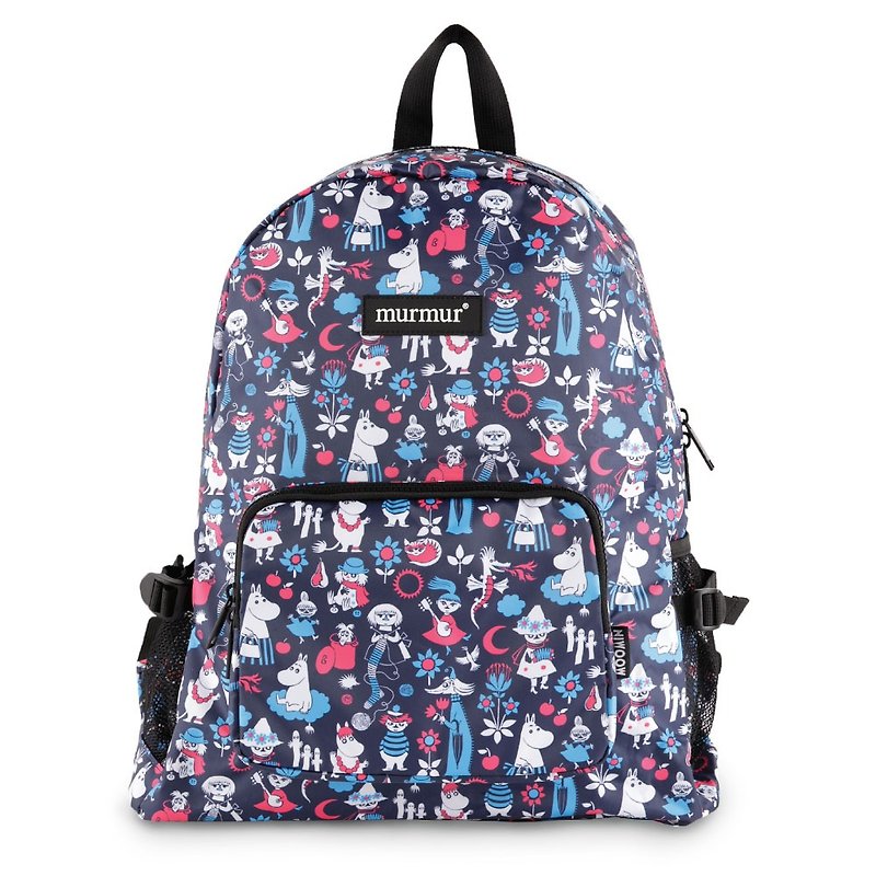 Murmur storage backpack - Moomin 噜噜米海马 - กระเป๋าเป้สะพายหลัง - พลาสติก สีม่วง