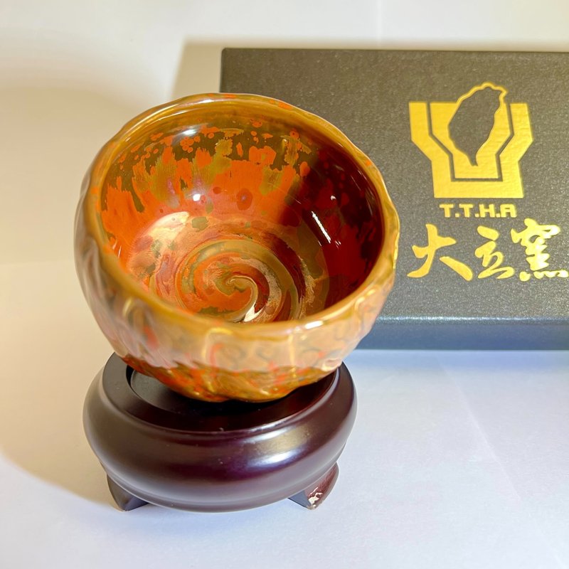 【大立窯】鐵紅結晶釉 玄禪杯(請選擇規格-或使用訊息先諮詢) - 茶壺/茶杯/茶具 - 瓷 