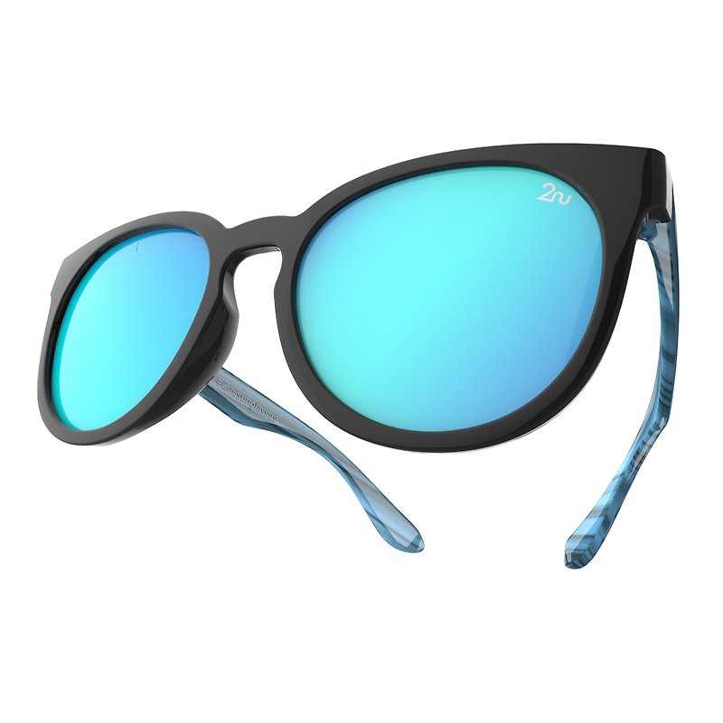 2NU-HALOサングラス - 眼鏡・フレーム - プラスチック ブルー