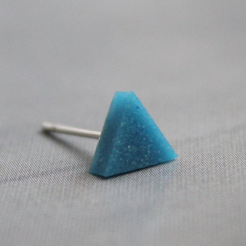 ▽小さな三角形のイヤリング▽516 /エンドレスバケーション - シングル - ブレスレット - 粘土 ブルー
