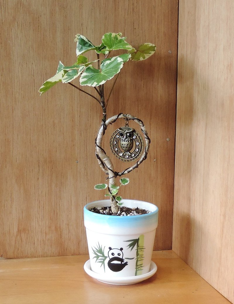 Japanese-style carved potted art Fu Lutong - Plants - Plants & Flowers 