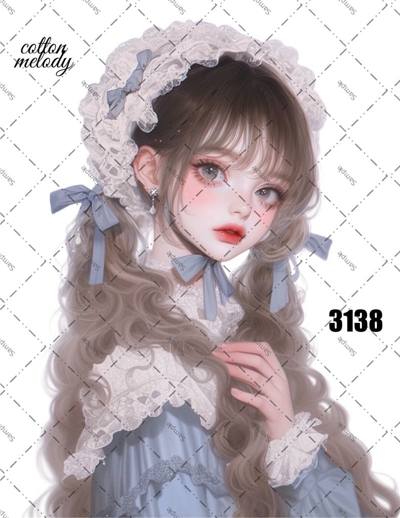 original sticker no.3138 character sticker original sticker original character sticker decorative sticker cotton melody - Stickers - Paper 