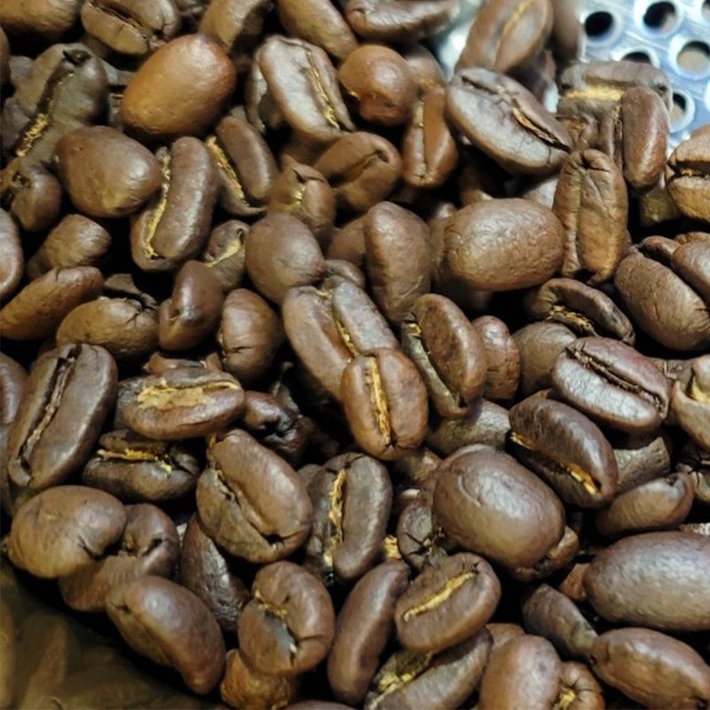 Top quality Indonesian wild civet single origin coffee beans washed and roasted - single origin coffee beans 300g - กาแฟ - วัสดุอื่นๆ สีนำ้ตาล