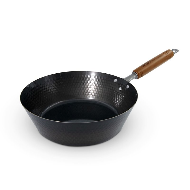 日本Summit-日本燕三条製鐵流 鐵煎鍋系列 槌目深型煎鍋 26cm - 廚具 - 其他金屬 