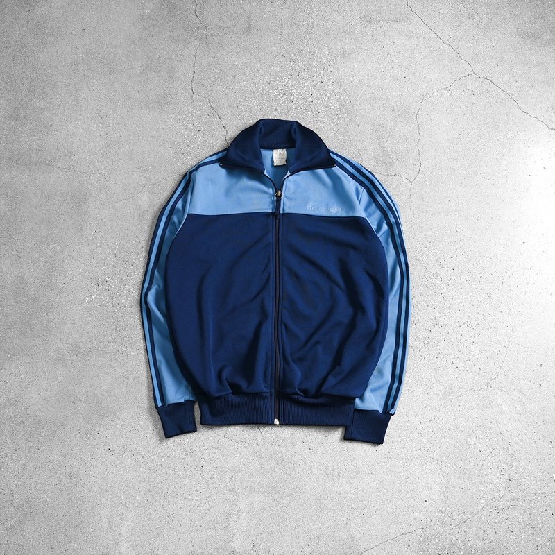 Vintage adidas 運動外套 / 教練外套、復古休閒、美式運動外套 - 女大衣/外套 - 其他材質 藍色