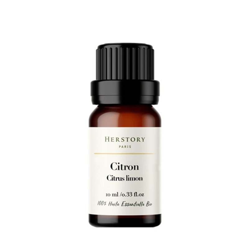 【HERSTORY】Lemon Organic Essential Oil- 10ml - น้ำหอม - น้ำมันหอม หลากหลายสี