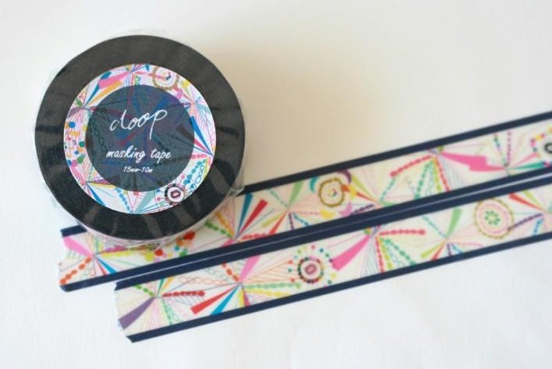 doop original masking tape _ fireworks - อื่นๆ - กระดาษ สีดำ