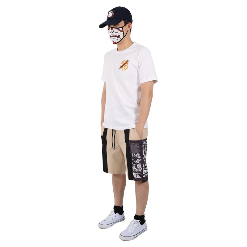 真怒Tee (白) - 帽T/大學T - 棉．麻 白色