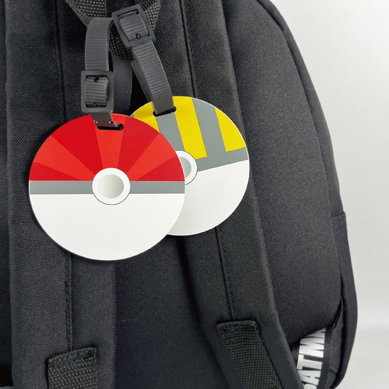 [Children Series] Baby Poke Ball Schoolbag Tag-Luggage Tag/Birthday Gift/Customized - ป้ายสัมภาระ - พลาสติก 