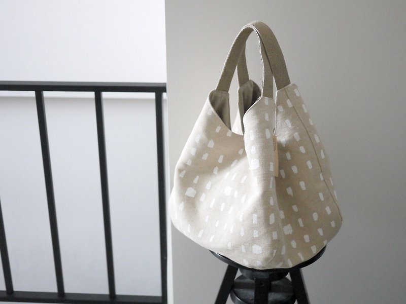 Shoulder Bag 3 - Messenger Bags & Sling Bags - Cotton & Hemp White