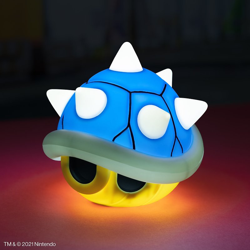 【Best Selling】Officially Licensed Super Mario Blue Shell Light - Lighting - Plastic Blue