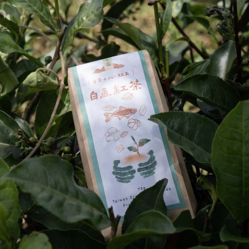 【小農選禮】有機白魚紅茶│友善作物/台灣茶/紅玉/有機紅茶 - 茶葉/茶包/水果茶 - 新鮮食材 紅色